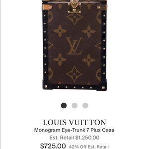 Louis Vuitton iPhone 7/8 plus case! Monogram